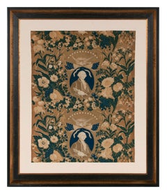 Roller-Printed Yard Good, Made to Memorialize George Washington, ca 1824-1832