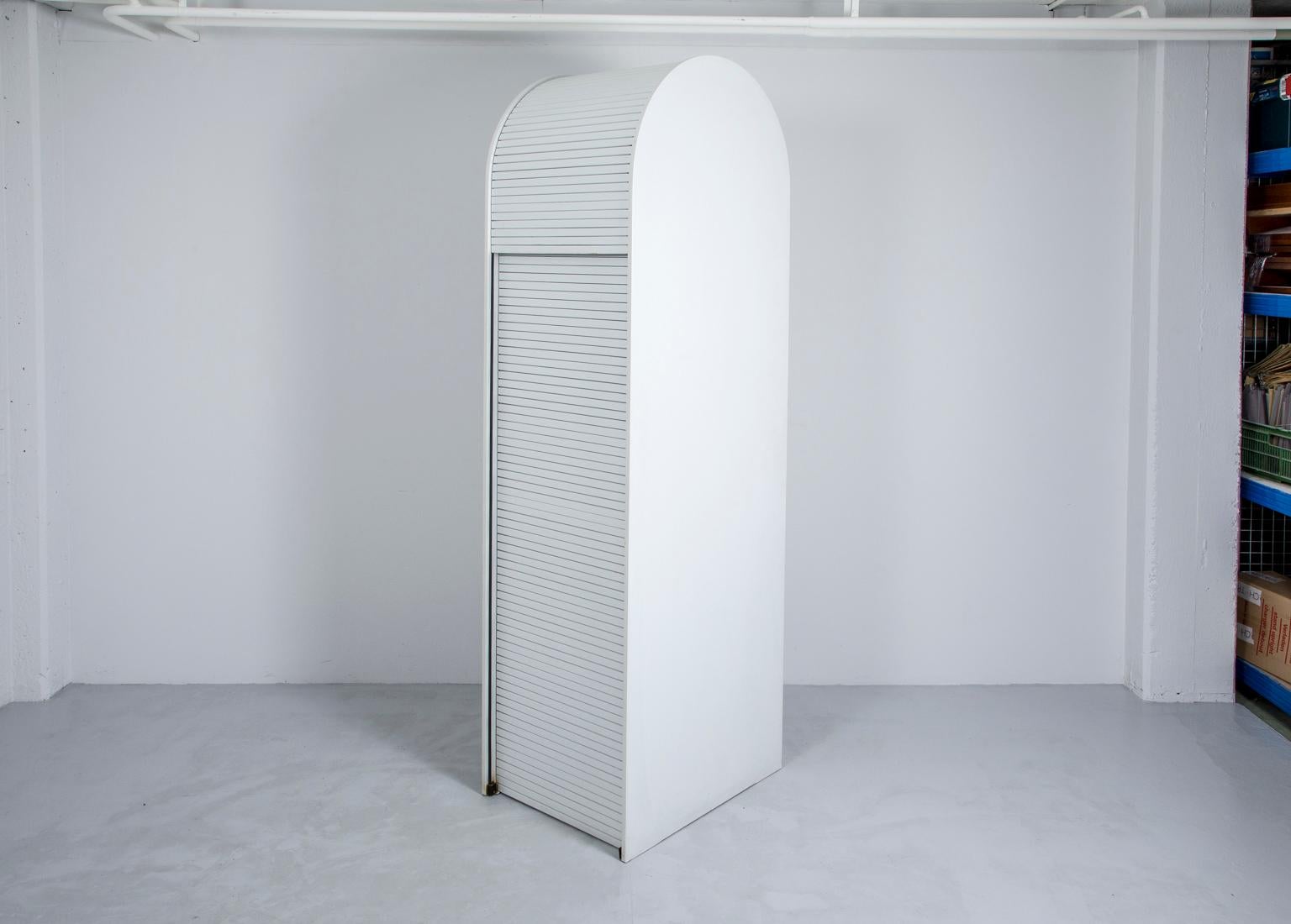 Swiss Roller Shutter Wardrobe by Kurt Vogt for Thut Möbel For Sale