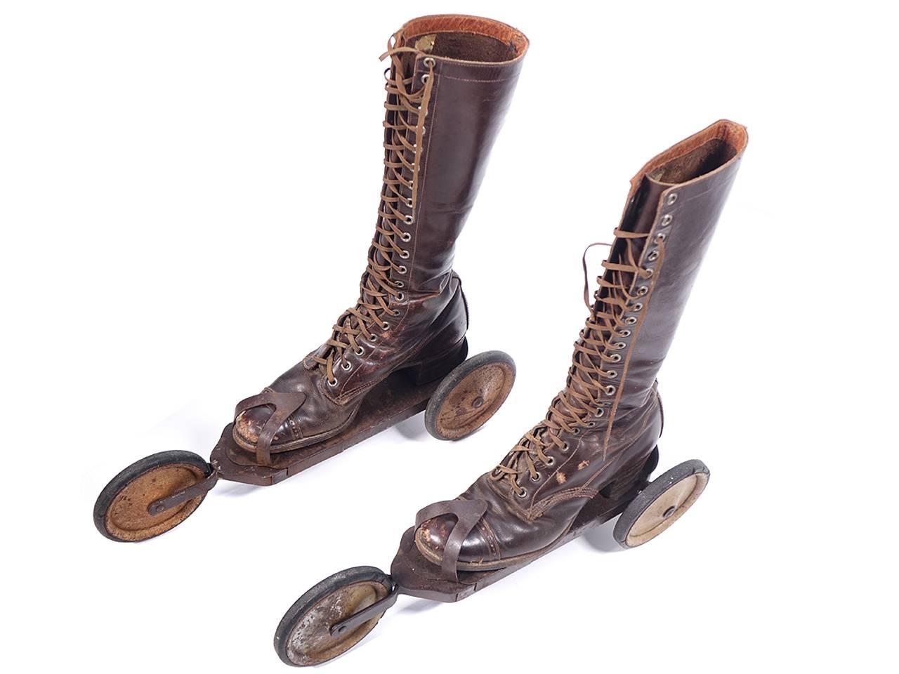 old fashioned roller skates