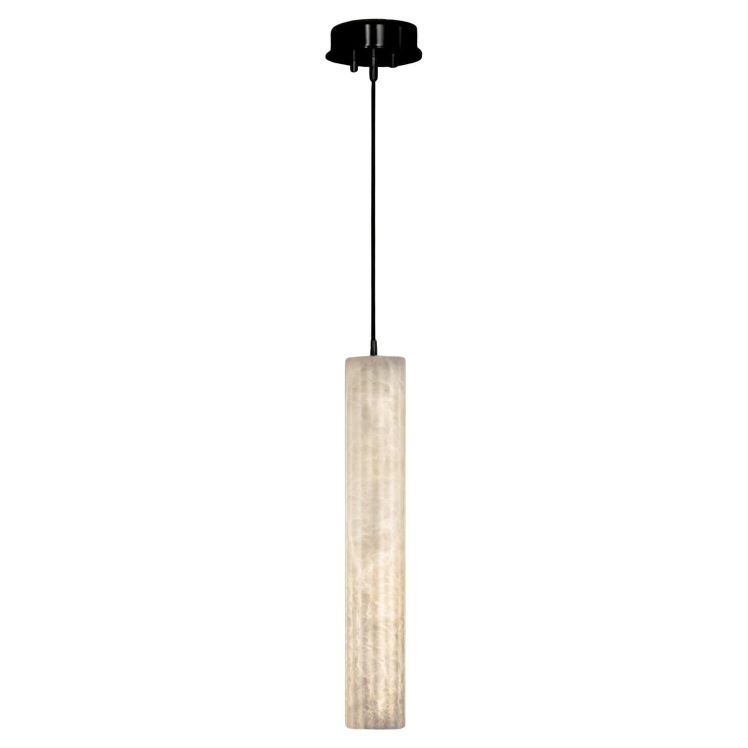 Roller Vertical 60 Pendant Lamp by United Alabaster