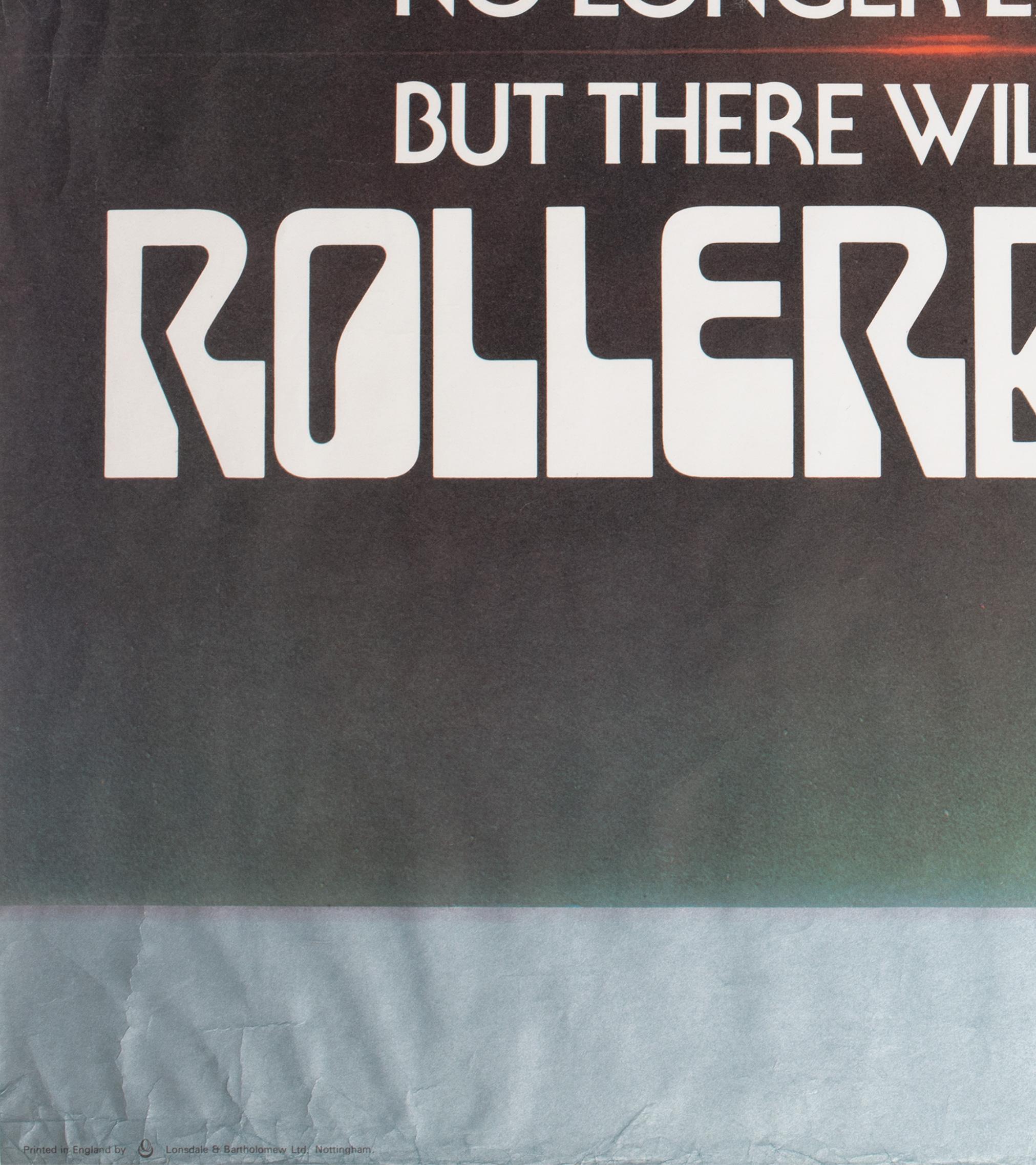 Lin Affiche du film Quad UK Rollerball 1975, Bob Peak en vente