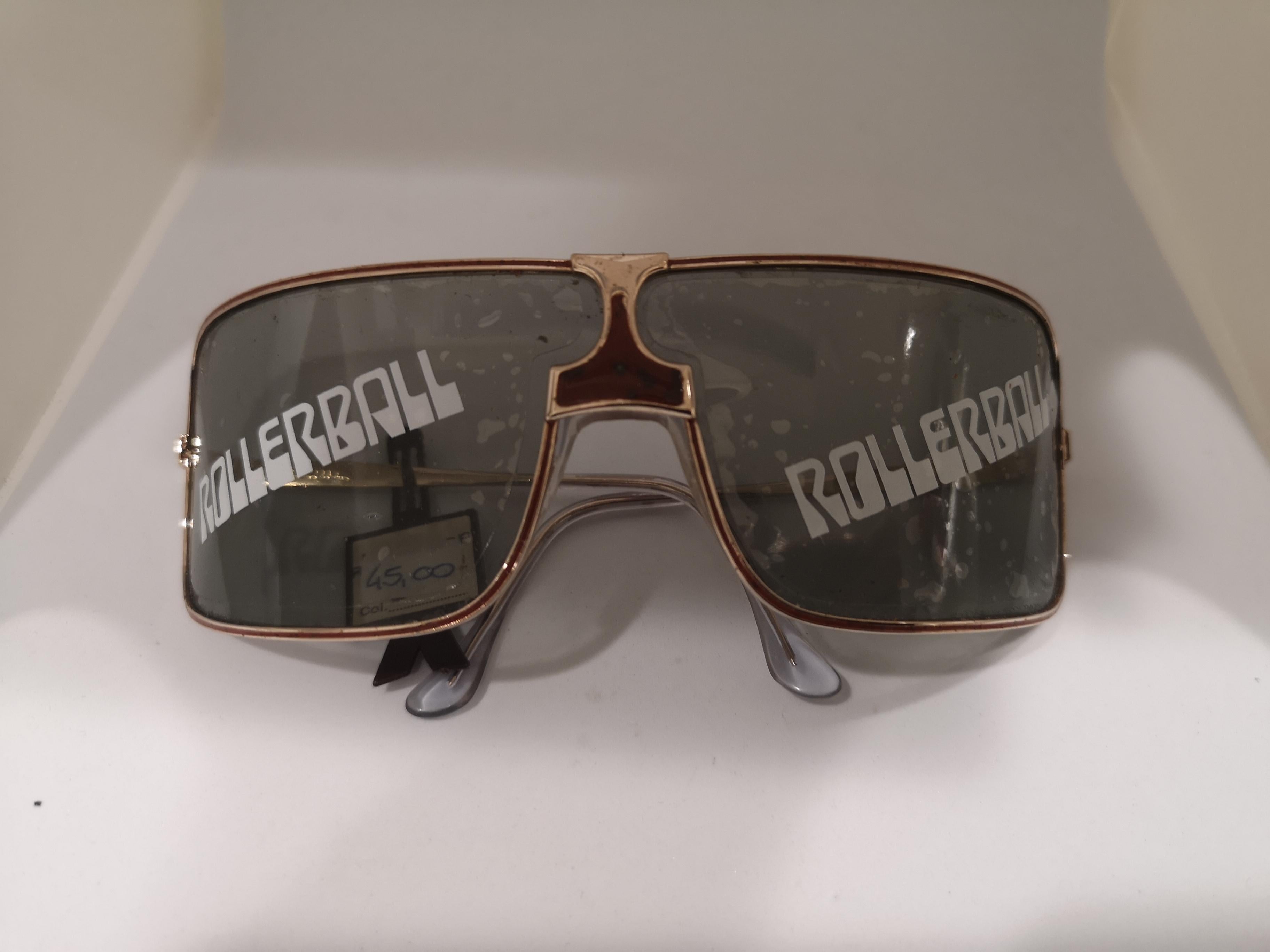 Rollerball Maske Sonnenbrille NWOT im Zustand „Hervorragend“ in Capri, IT