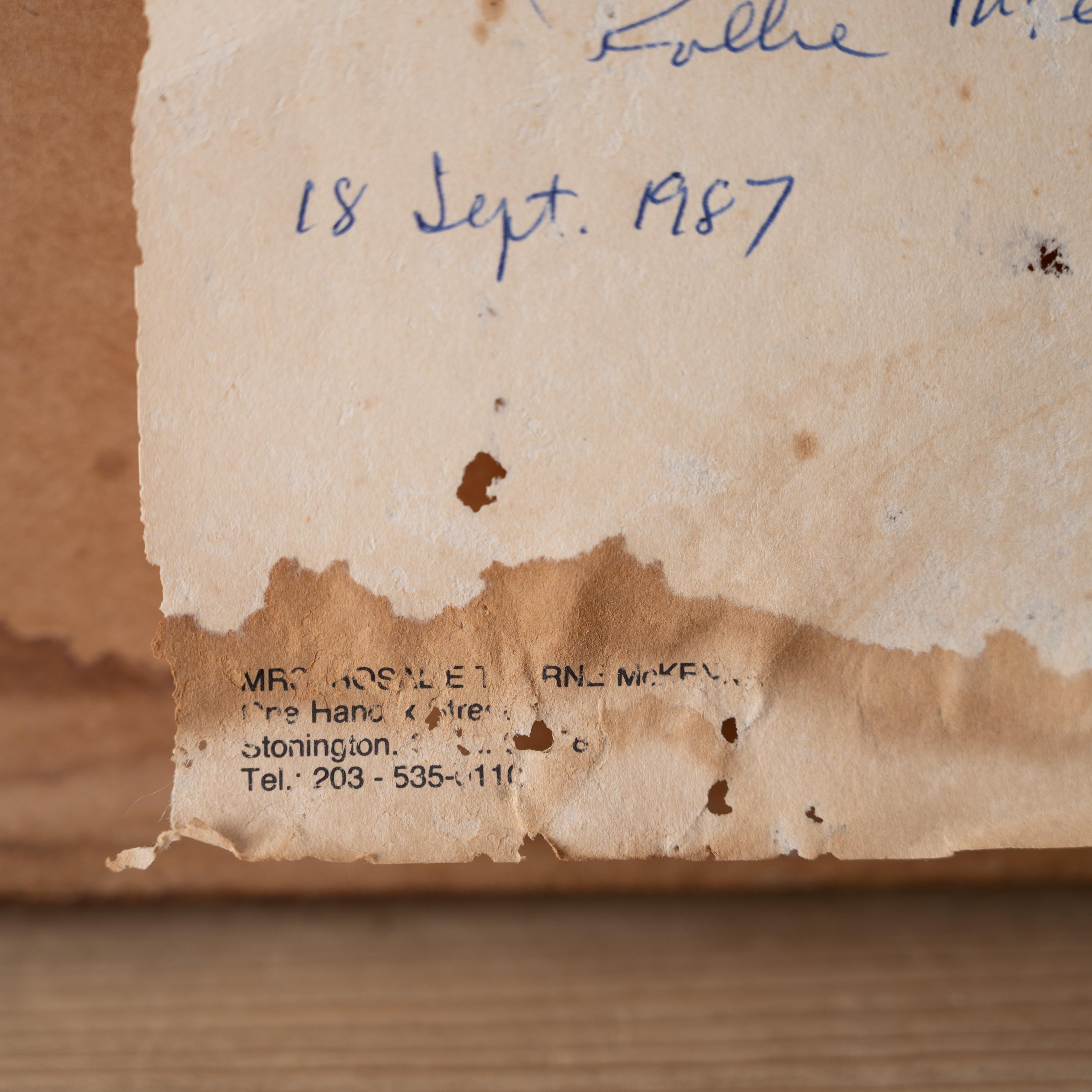 Rollie McKenna - Portrait de Dylan Thomas, vers 1980 en vente 2