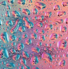 Rollin (A self portrait of the artist  as  seen thru water droplets )