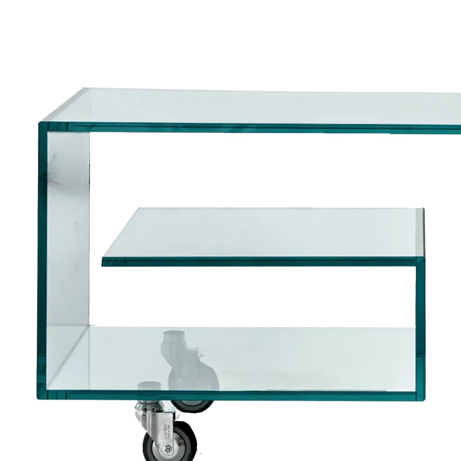 Italian Rollin TV Table For Sale