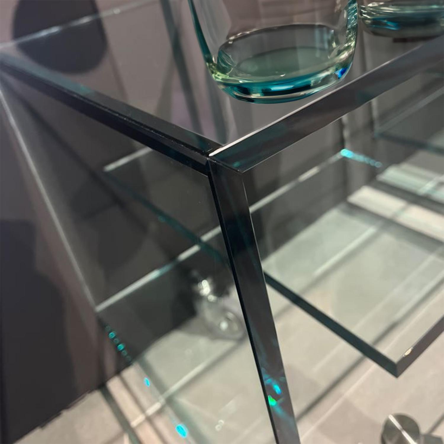 Steel Rollin TV Table For Sale