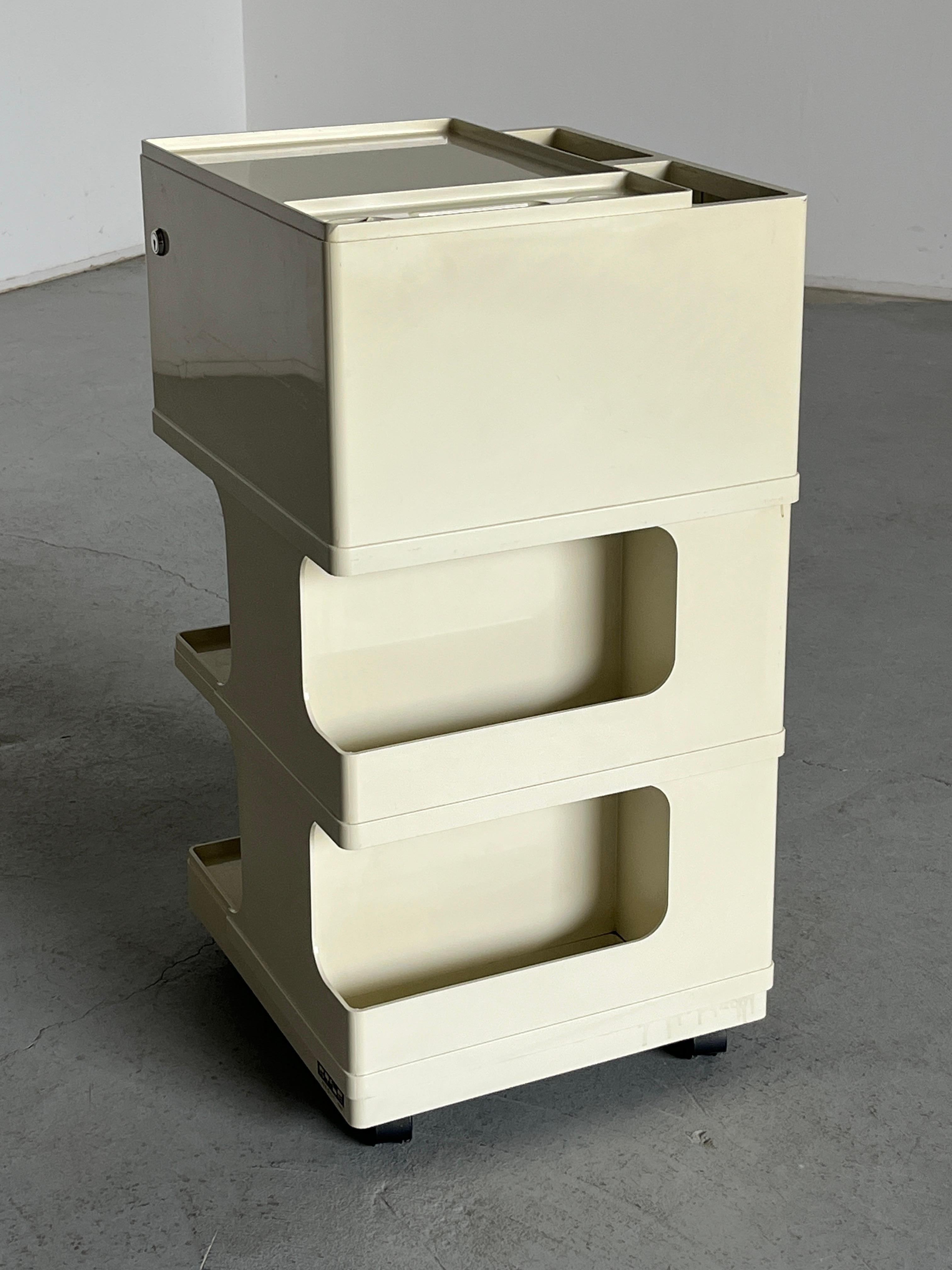 Carrito Rolling Artist de Giovanni Pelis para Stile Neolt, años 60 Italia mediados del siglo XX en venta