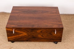 Rolling bar chest Danish Rosewood 1960.