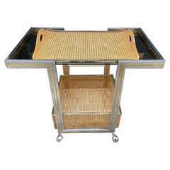 Used Rolling Bar with Removable Tray, Dior Home, France around 1970