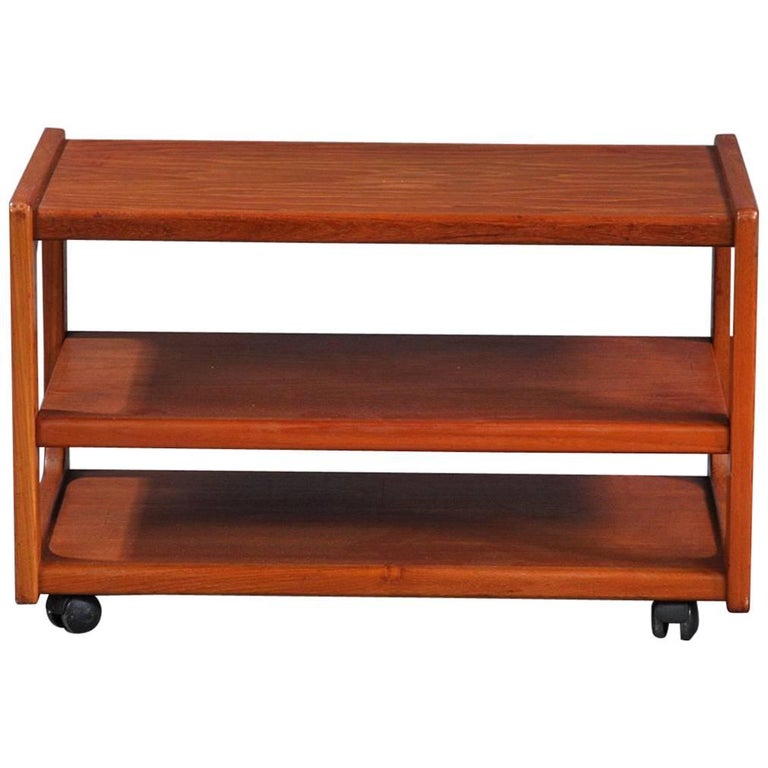 Rolling Coffee Table For Sale at 1stDibs