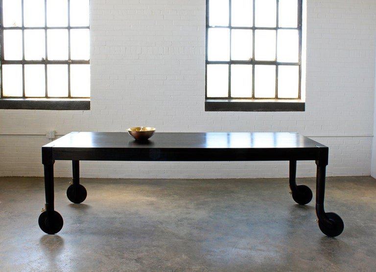 Rolling Dining Table For Sale at 1stDibs