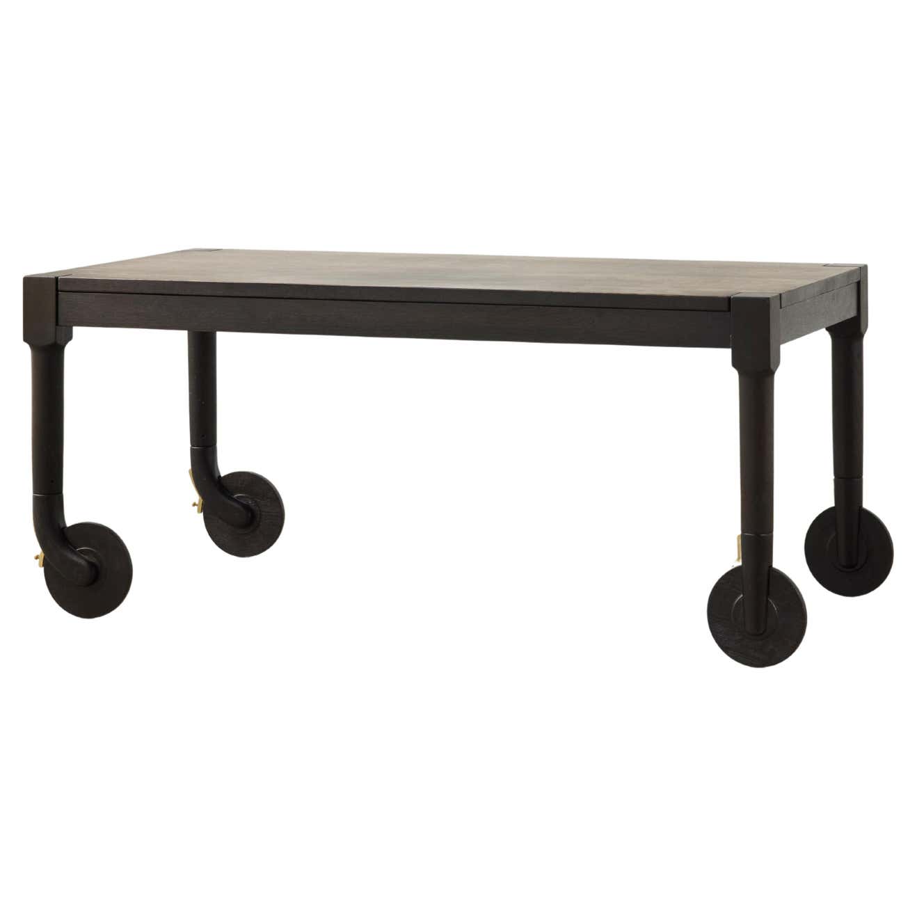 Rolling Dining Table For Sale at 1stDibs