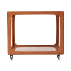 Rolling End Table from Denmark