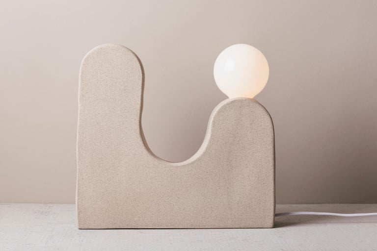 Rolling Hills, Ceramic Table Lamp For Sale at 1stDibs