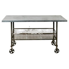 Rolling Industrial Table