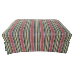 Vintage Rolling Ottoman Bench by Sherrill Furniture