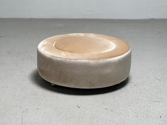 Rolling Ottoman by Edward Wormley for Dunbar