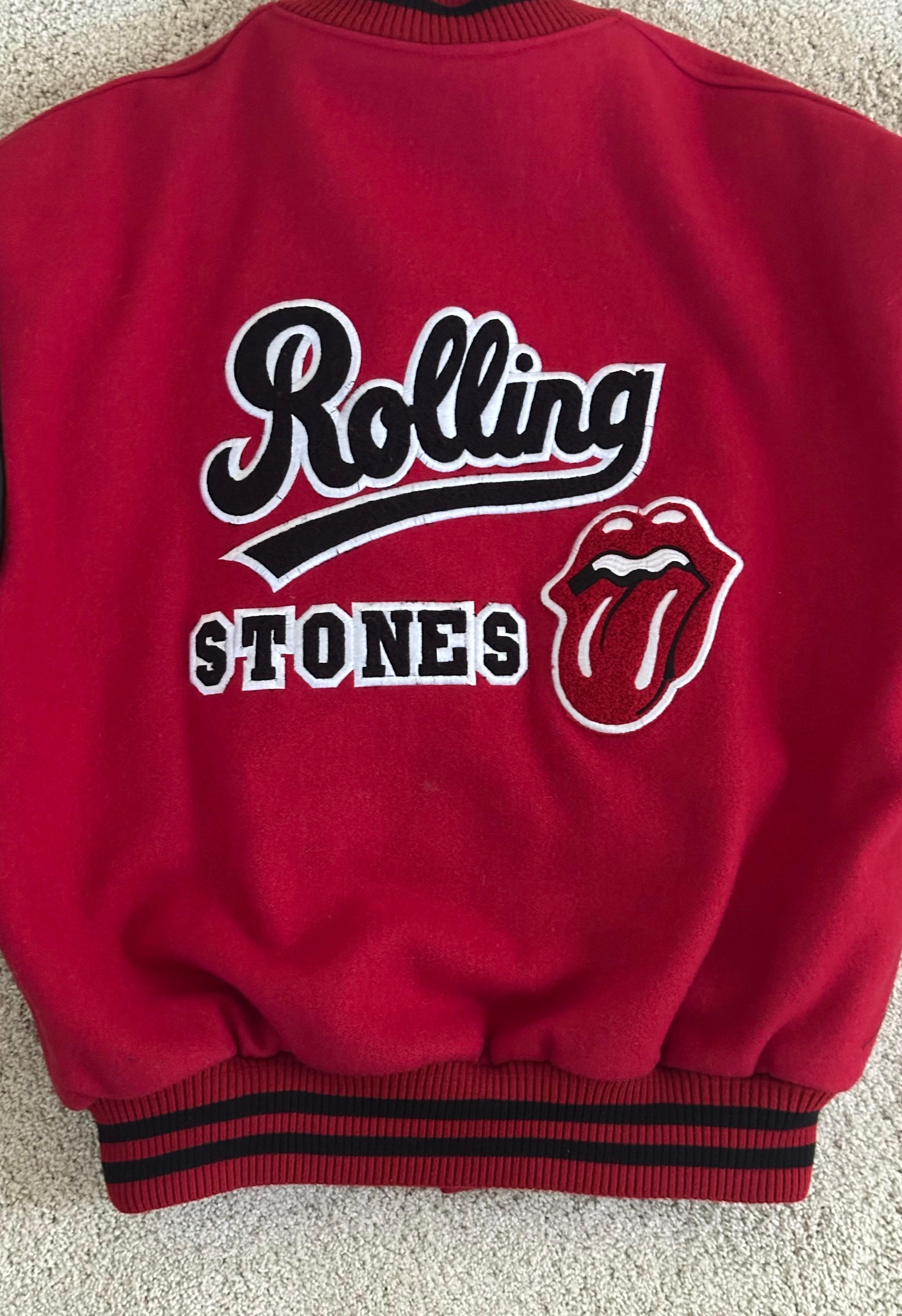 The Rolling Stones 1997/98 World Tour Concert Letterman's / Bomber Jacket - Rare en vente 7