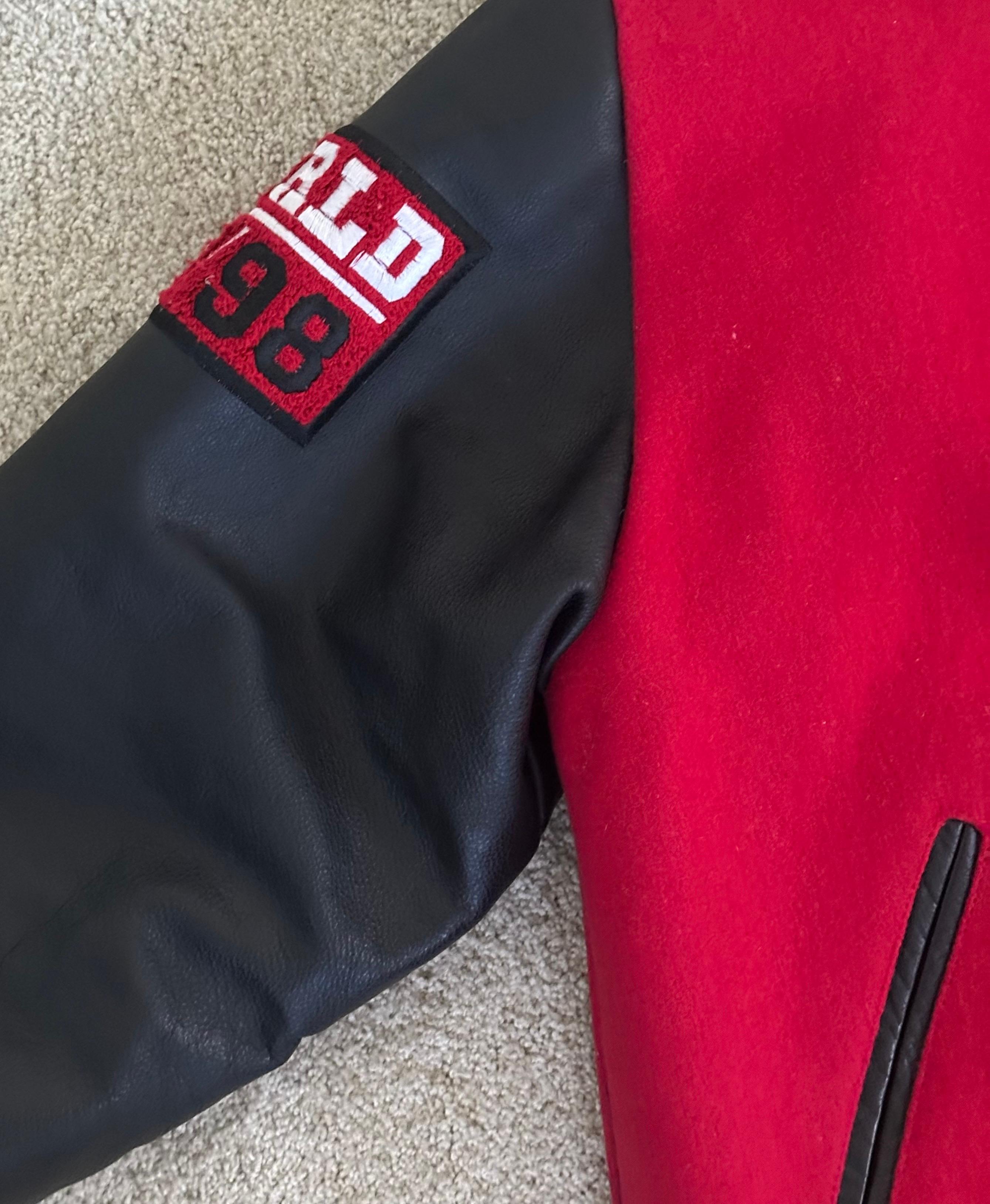 The Rolling Stones 1997/98 World Tour Concert Letterman's / Bomber Jacket - Rare en vente 8