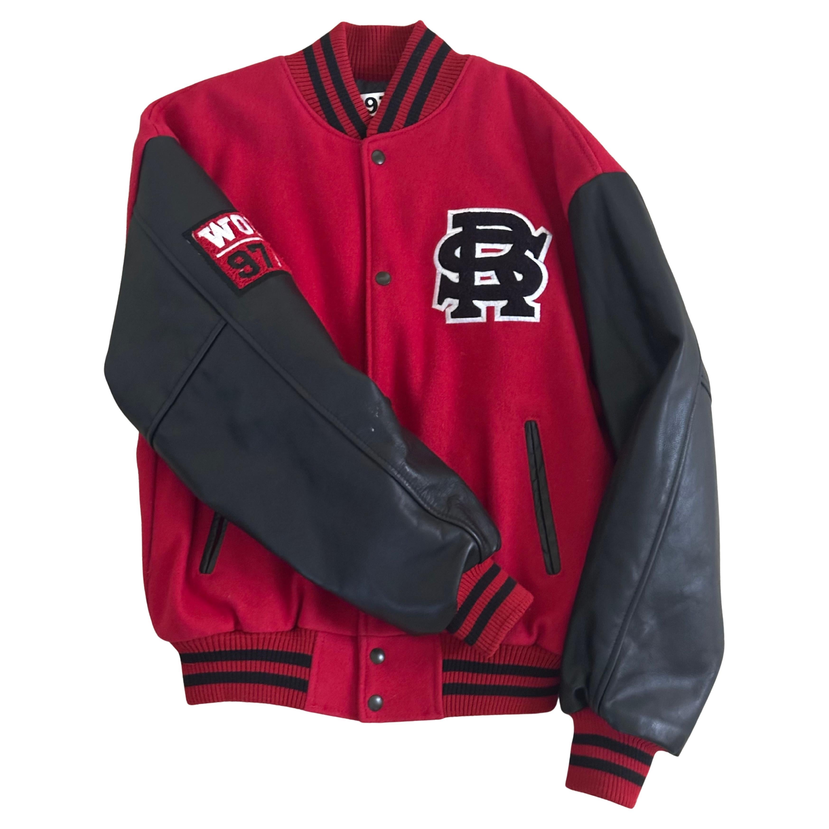 The Rolling Stones 1997/98 World Tour Concert Letterman's / Bomber Jacket - Rare en vente 11