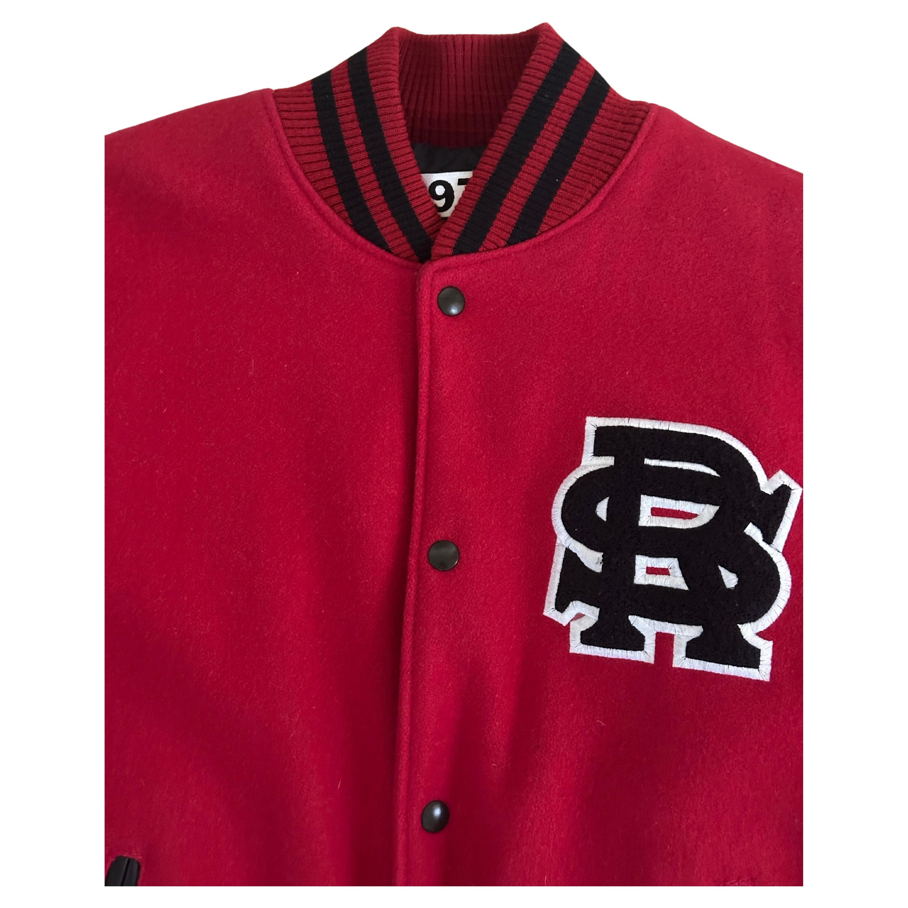 The Rolling Stones 1997/98 World Tour Concert Letterman's / Bomber Jacket - Rare Bon état - En vente à San Diego, CA
