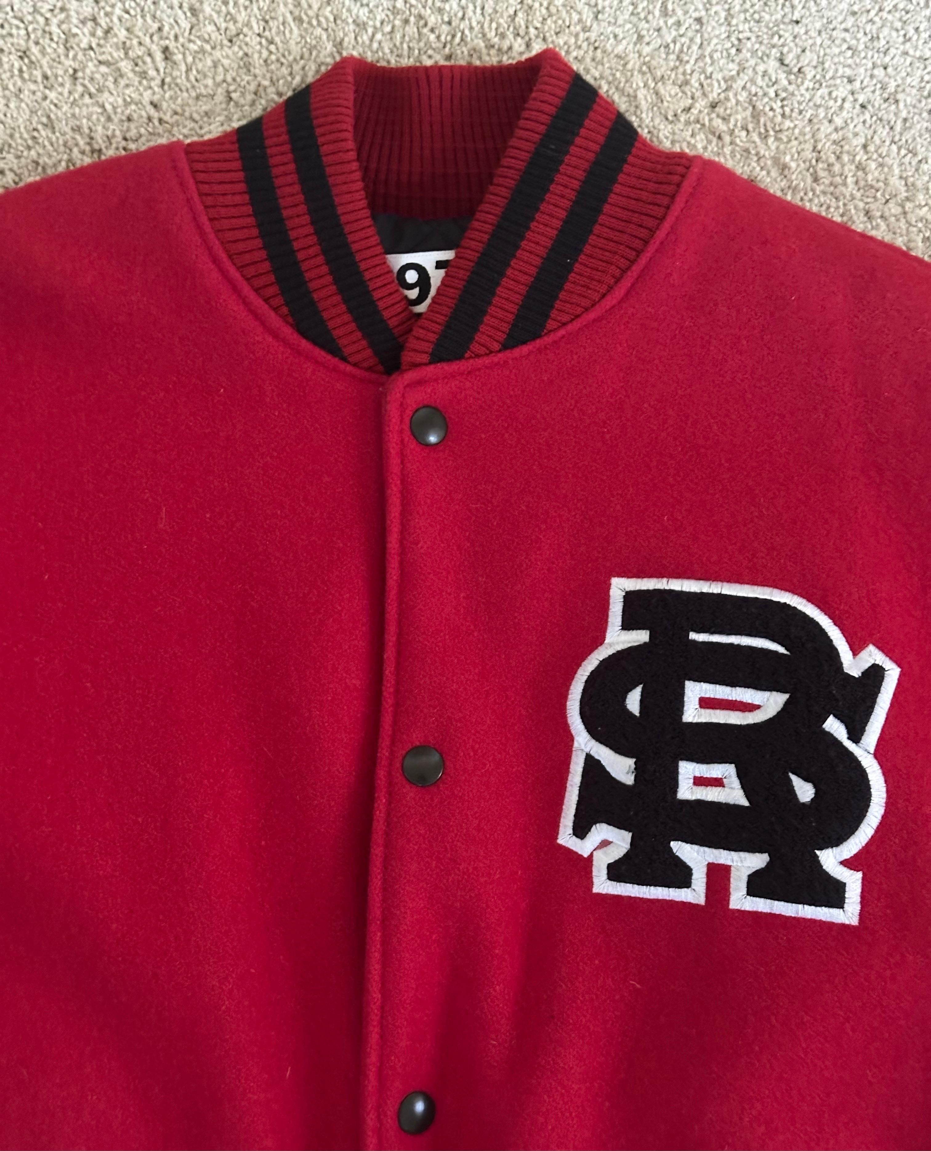 The Rolling Stones 1997/98 World Tour Concert Letterman's / Bomber Jacket - Rare en vente 2