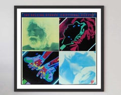 Póster original de «Emotional Rescue» de los Rolling Stones, obra de Peter Corriston, 1980