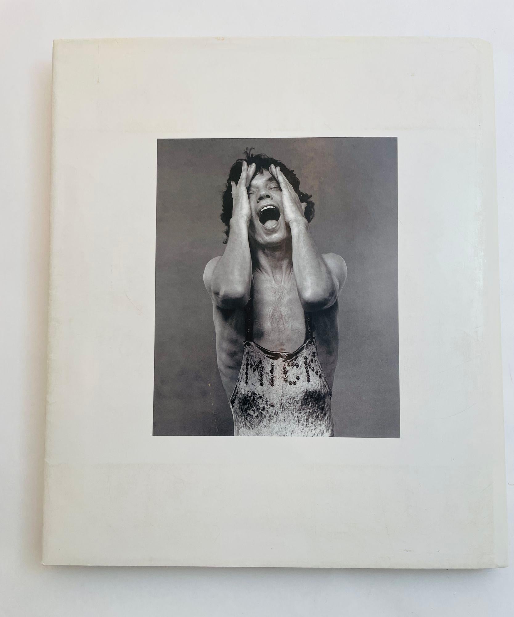 American Classical Rolling Stones the Photographs 1989 Hardcover Book For Sale