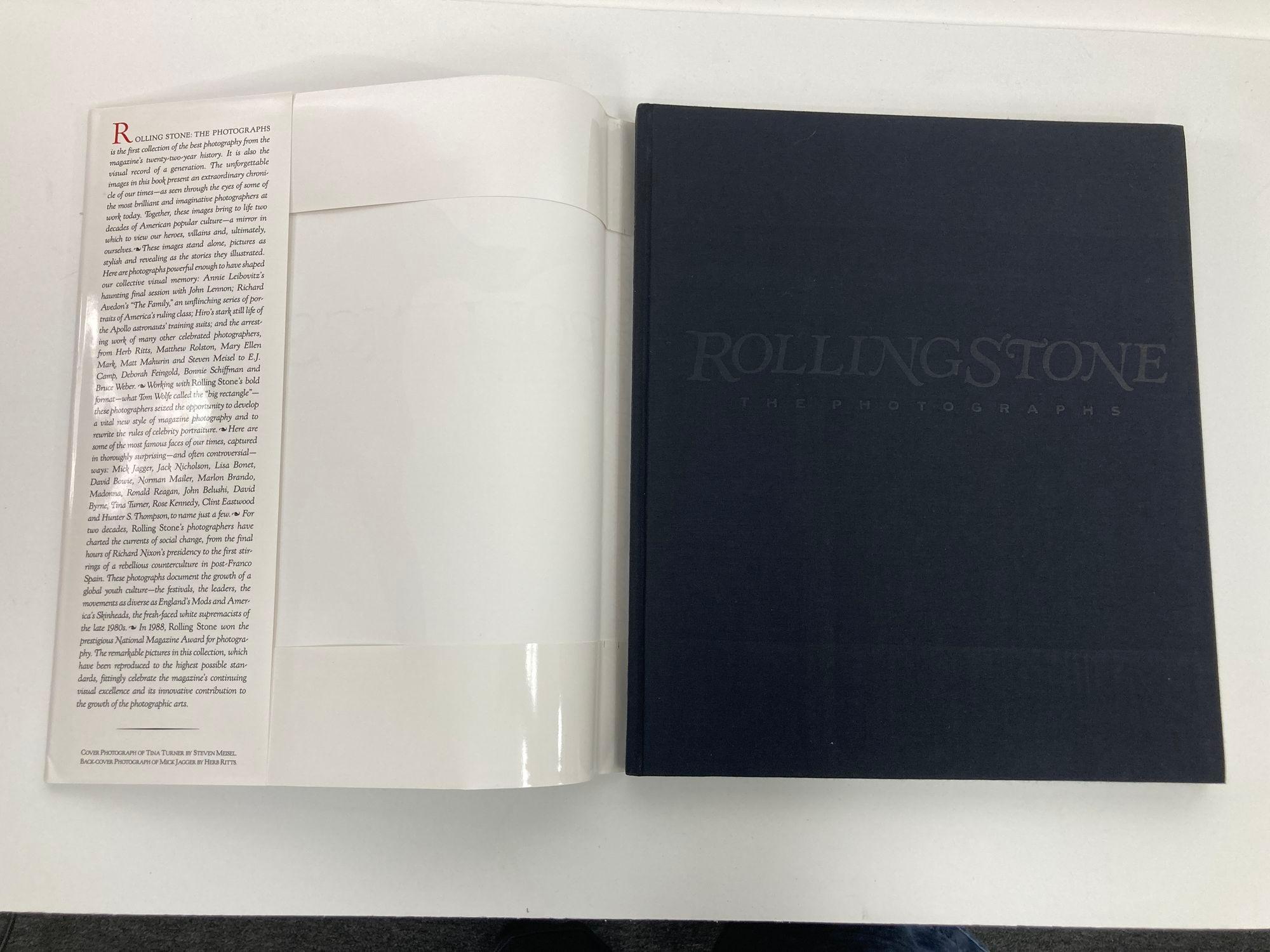 American Rolling Stones the Photographs 1989 Hardcover Book For Sale