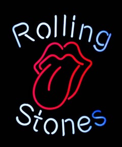 Rolling Stones Wall Light Neon