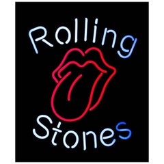 Rolling Stones Wall Light Neon