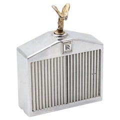 ROLLS ROYCE 1940-50 London Pocket Striker Lighter In Chromed Steel