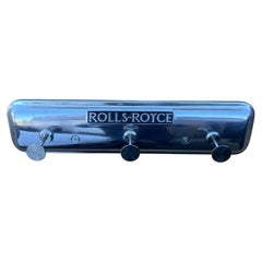 Rolls-Royce Engine Cover Wall Coat Rack in Polished Chrome – Automotive Art