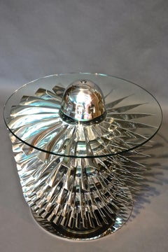 Rolls Royce Fan Blade Centre Table