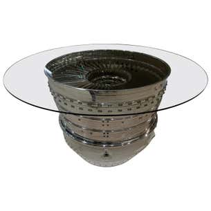 Rolls Royce Jump Jet Rotating Turbine Dining / Conference Table For ...