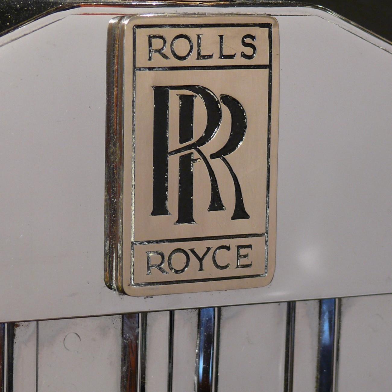 British Rolls Royce Presentation Grille, circa 1935