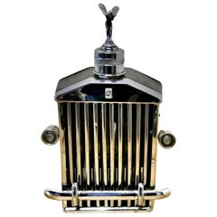 Rolls Royce Radiator Musical Decanter Sprit of Ecstasy Mascotte