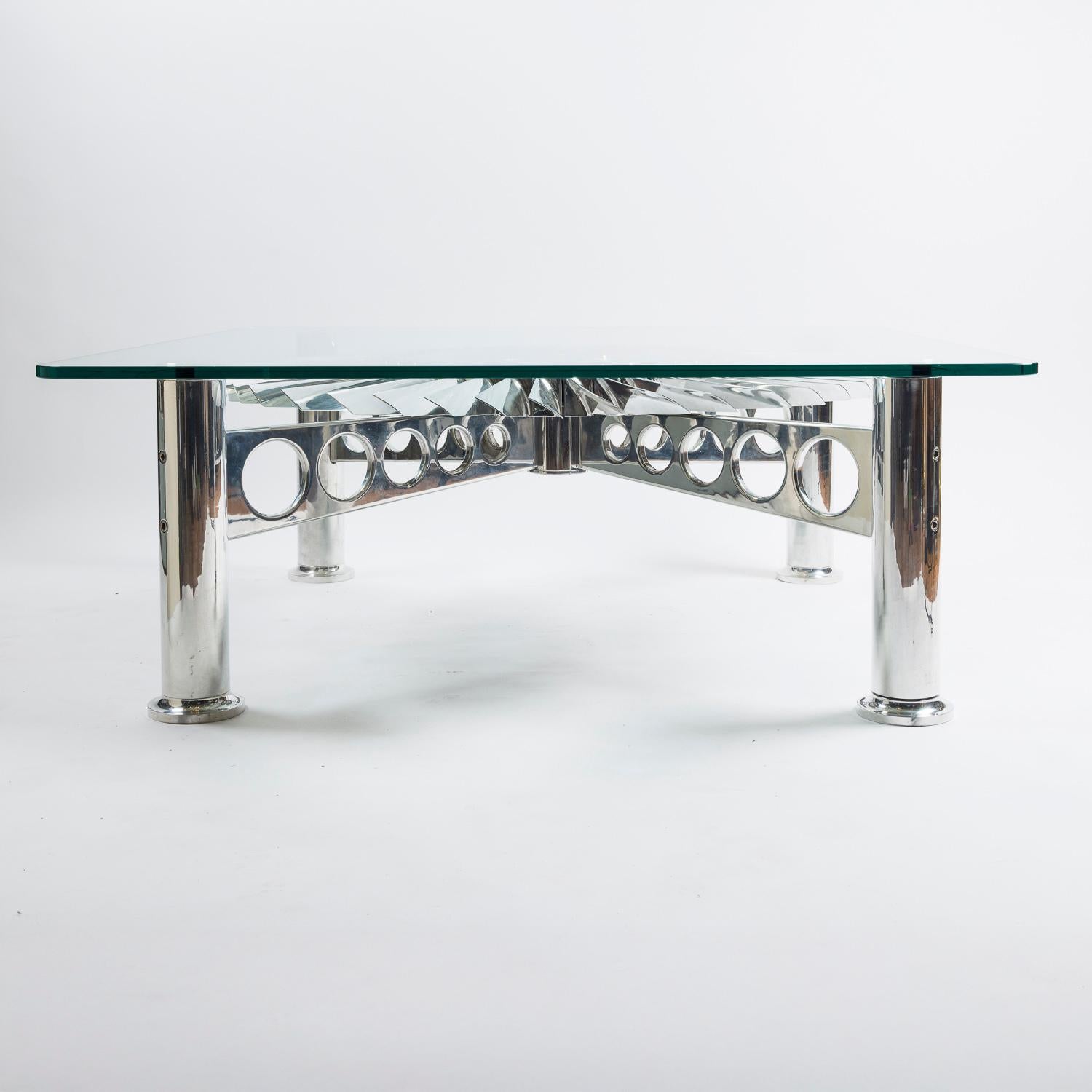 Aluminum Rolls Royce RB 80 jet engine turbine table For Sale