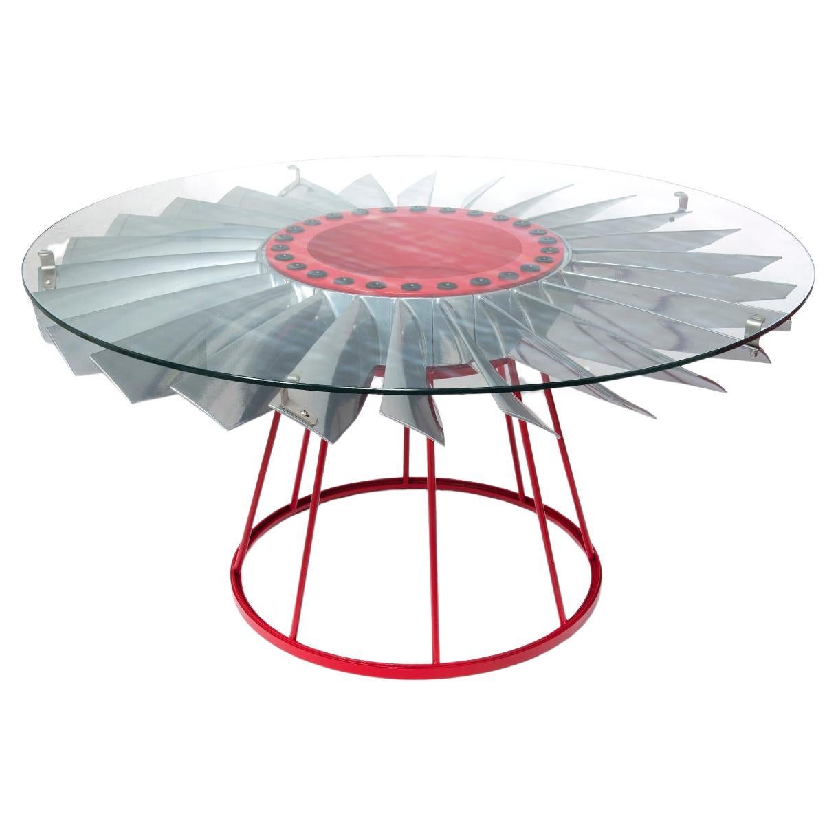 Rolls Royce Spey RAF Engine Coffee Table, Engine Component, circa 1970s