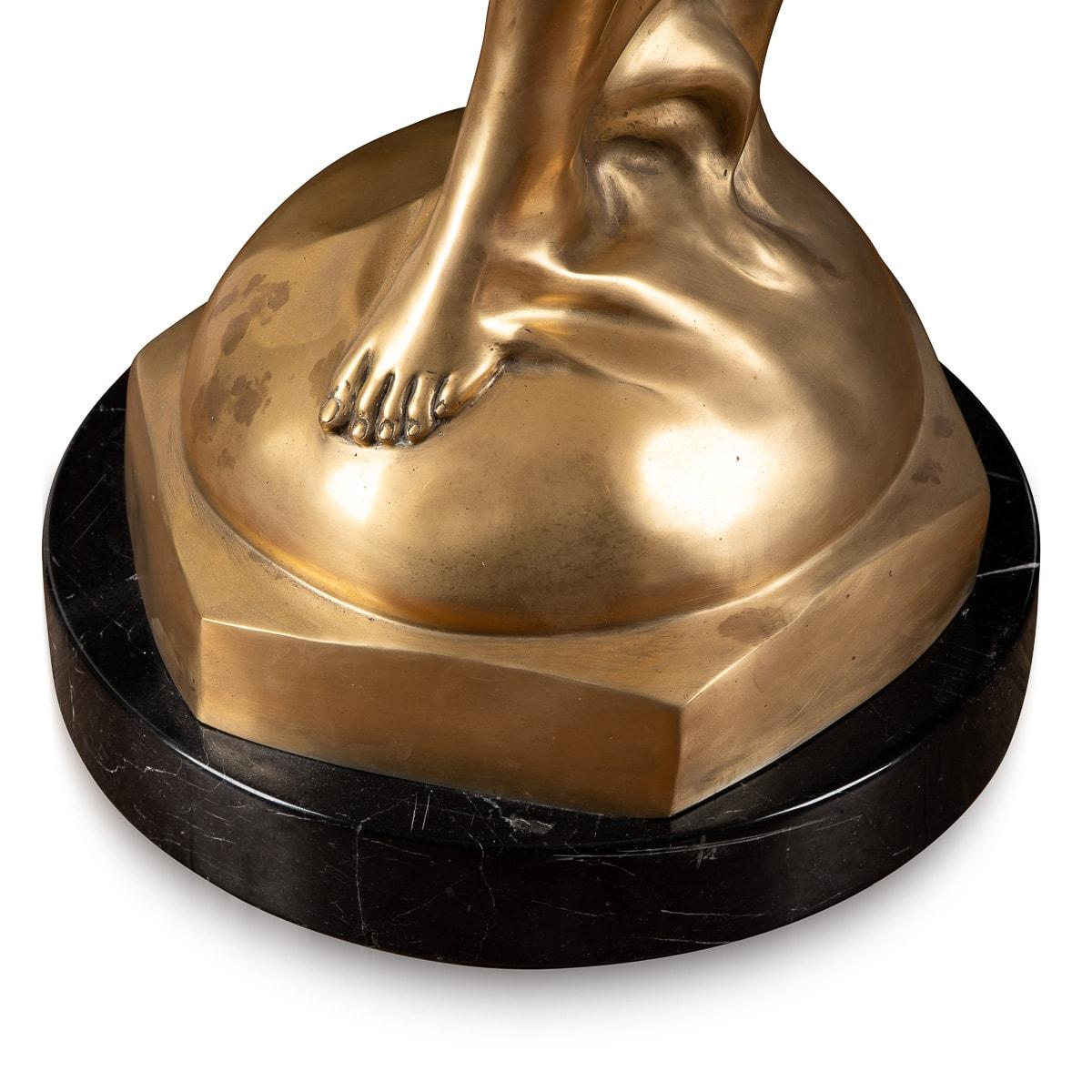 Rolls Royce 'Spirit Of Ecstasy' Monumental Showroom Bronze, c.1960 13