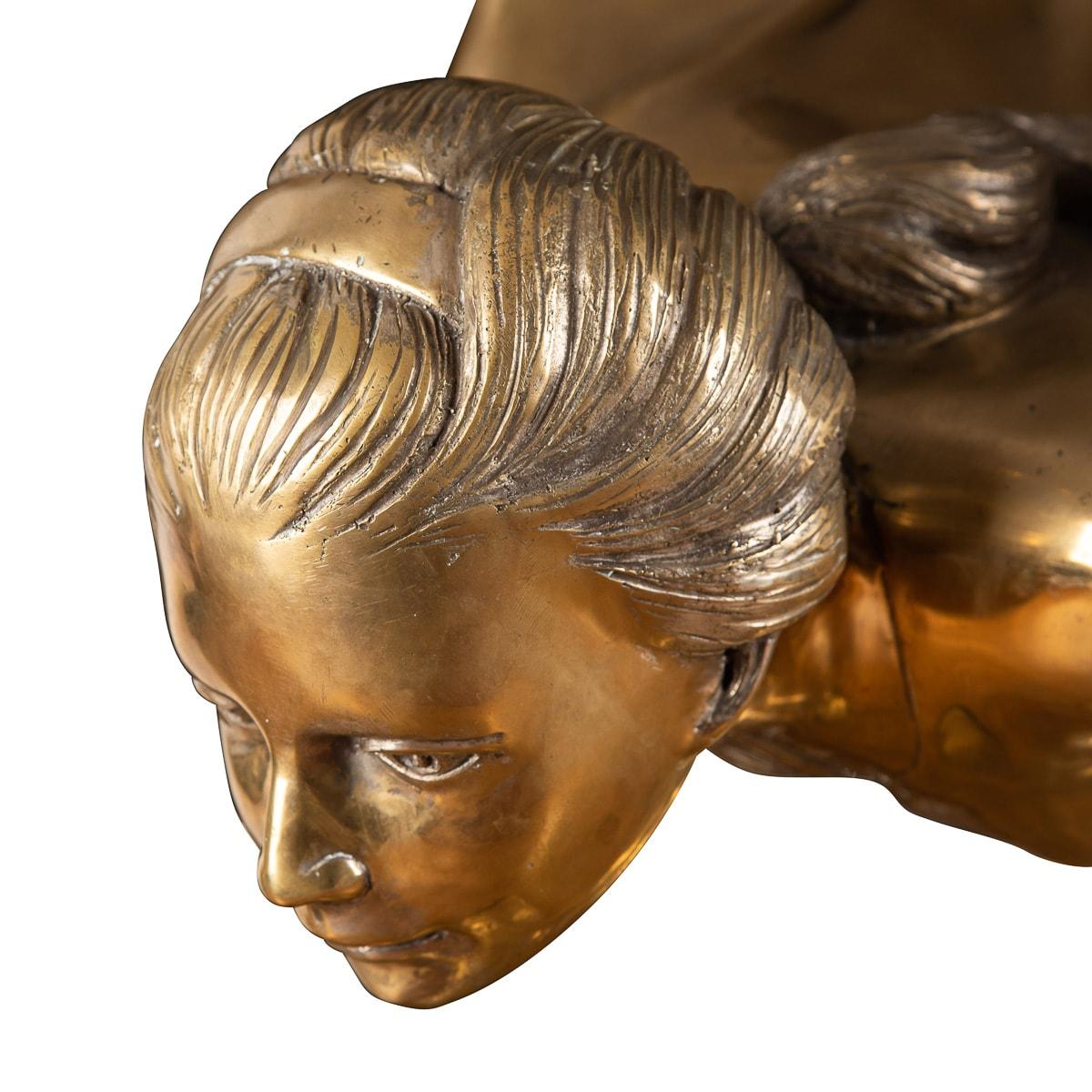 Rolls Royce 'Spirit Of Ecstasy' Monumental Showroom Bronze, c.1960 1