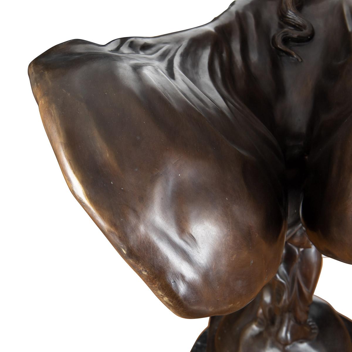 Rolls Royce „Spirit of Ecstasy“ Monumentaler Ausstellungsraum aus Bronze, Charles Perron um 1910 10