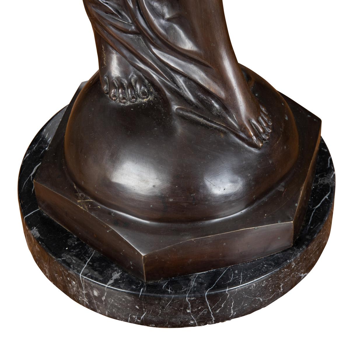 Rolls Royce 'Spirit of Ecstasy' Monumental Showroom Bronze, Charles Perron c1910 11