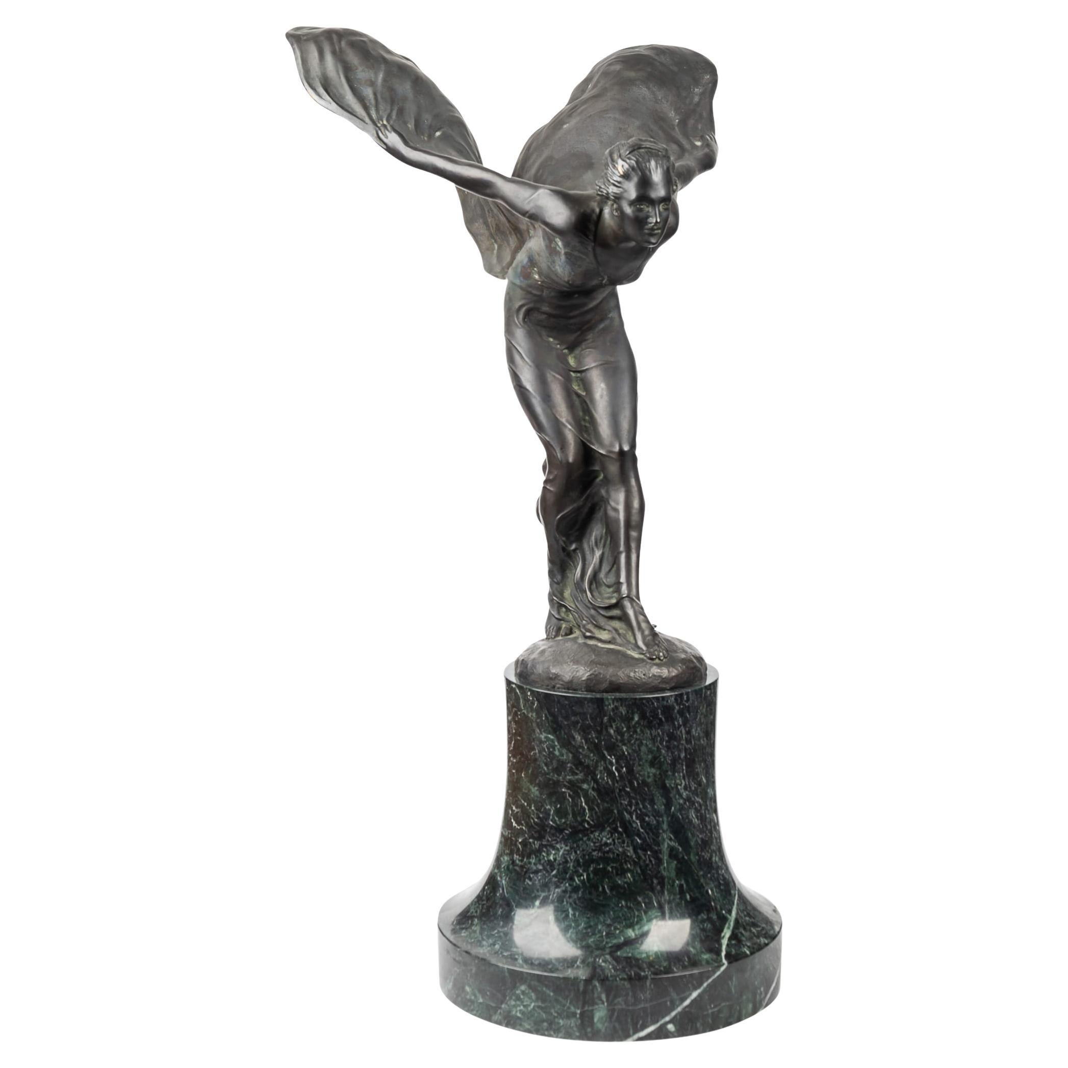 Rolls Royce 'Spirit Of Ecstasy' Showroom Bronze, Signed Charles Sykes No.13