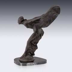 Rolls Royce 'Spirit Of Ecstasy' Showroom Bronze, Signed Charles Sykes No.28