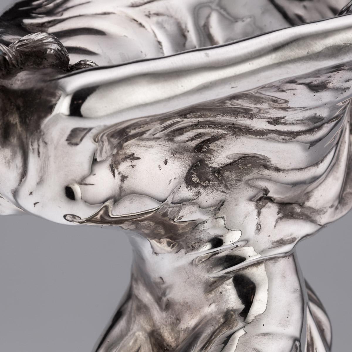 Rolls Royce „Spirit Of Ecstasy“ Versilberte Statue, um 1950 2