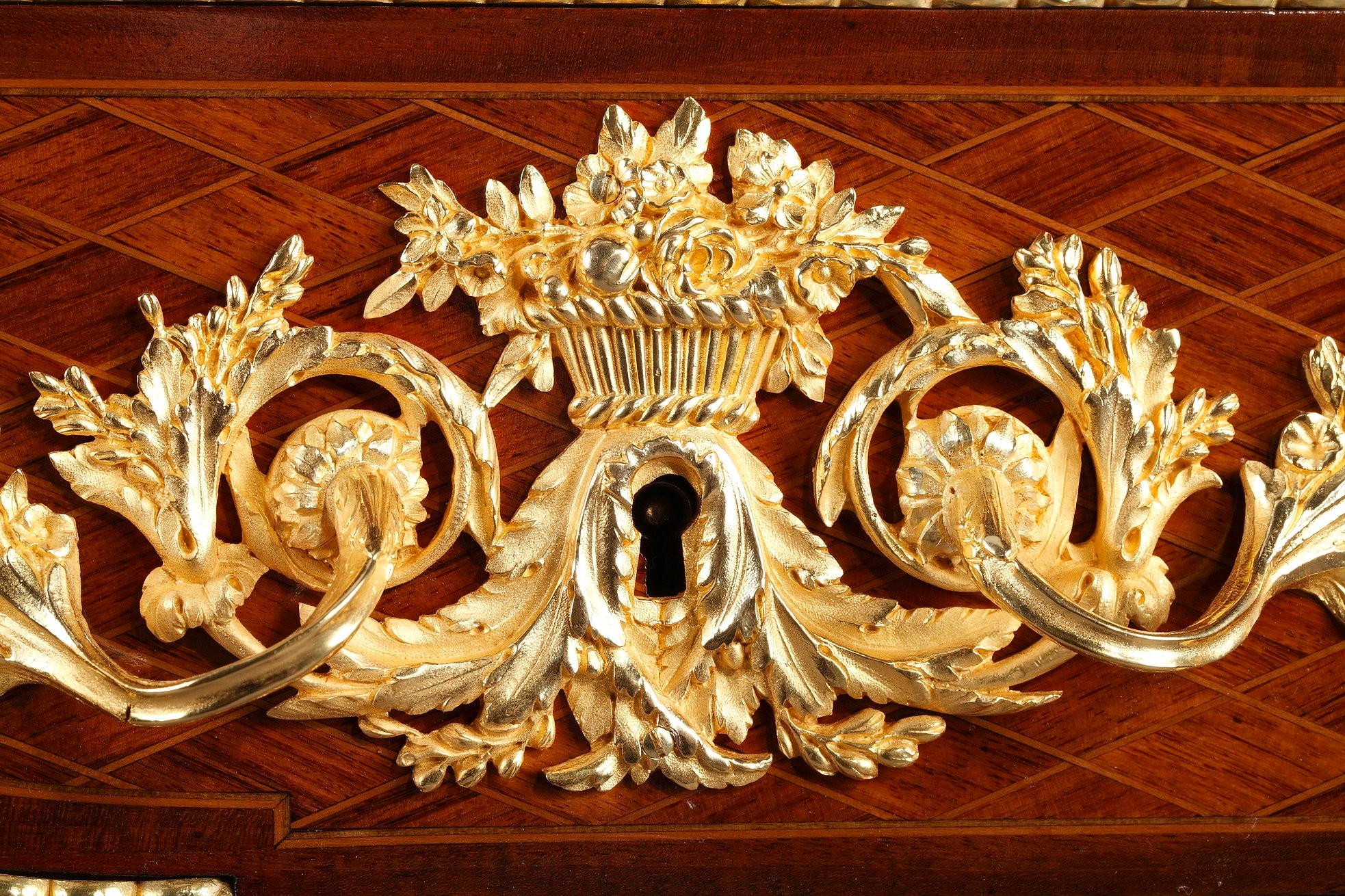 Rolltop Desk after Jean-Henri Riesener Attributed to Maison Beurdeley For Sale 10