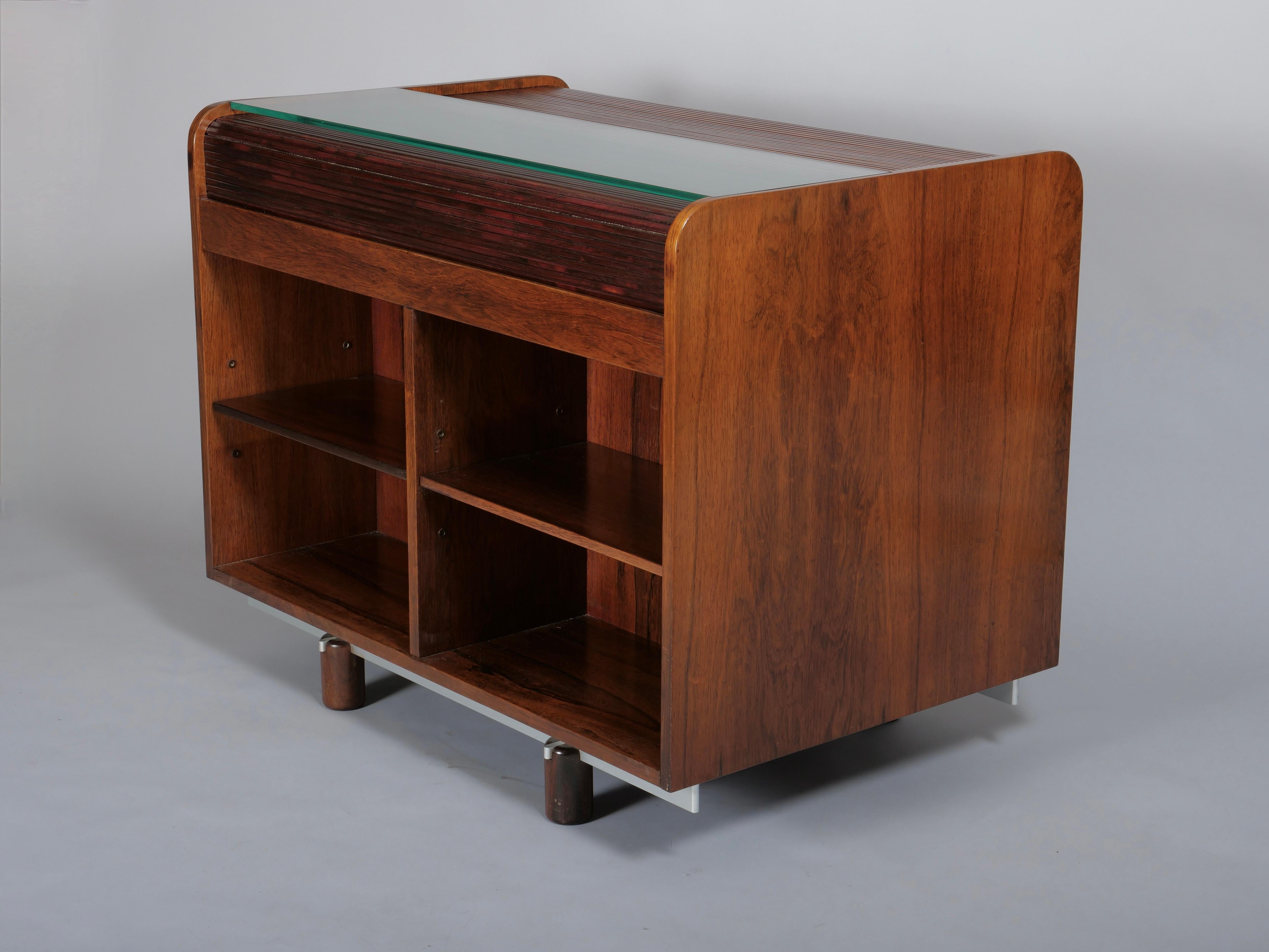 Bureau à roulettes Italie c1950 en vente 4