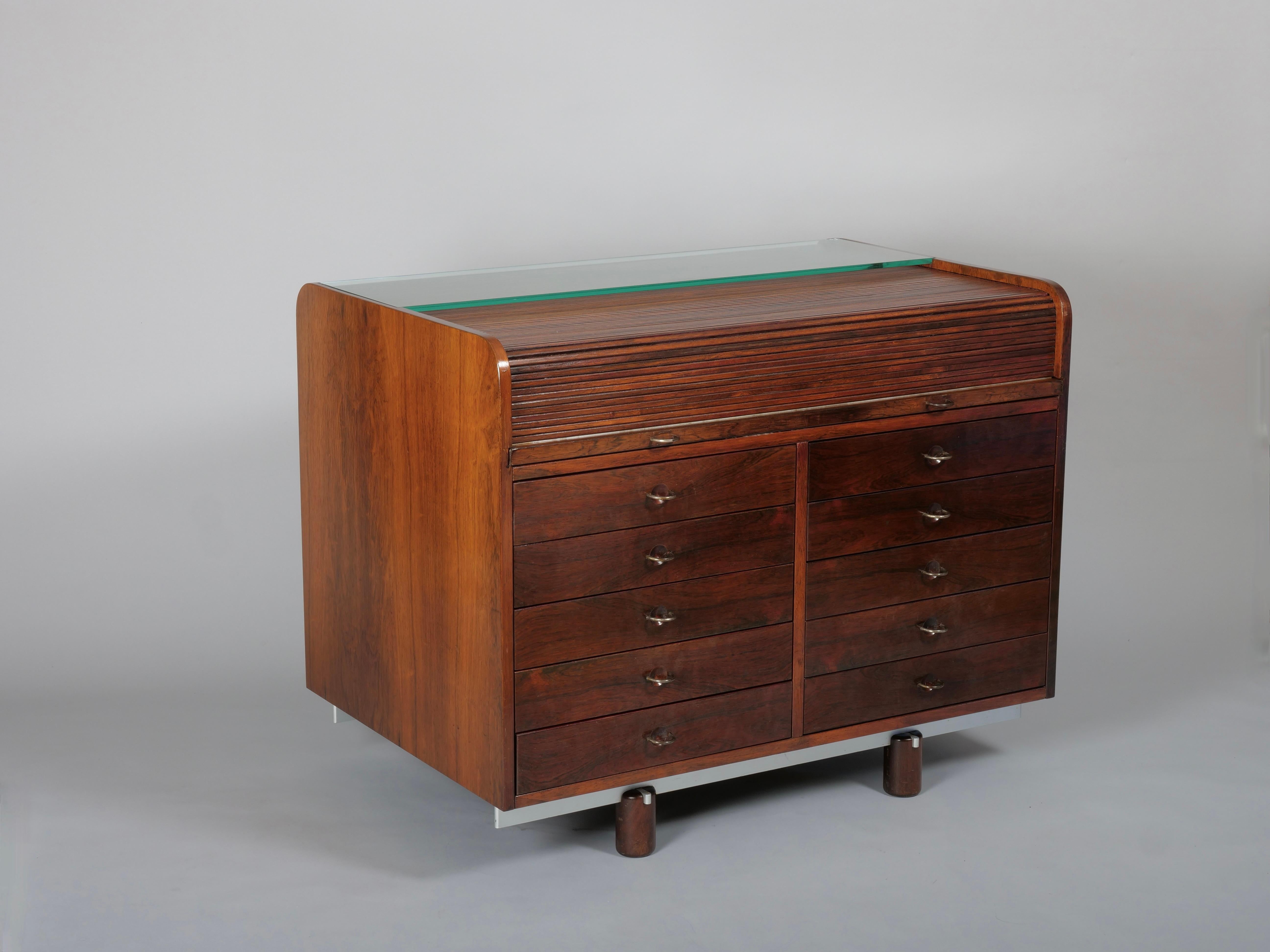 Bureau à roulettes Italie c1950 en vente 1