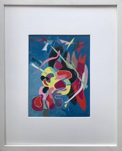 Abstrakt in Blau Abstrakt